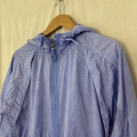Athleta Women Athleisure Activewear Gym Rat Oversized Jacket Size XS Periwinkle - Picture 7 of 8